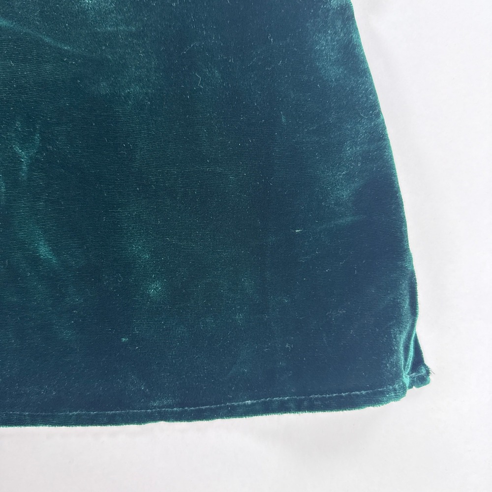 L'AGENCE Womens Cami S Green Jane Silk Velvet Tank Top Luxe Minimalist Night Out - Picture 3 of 10